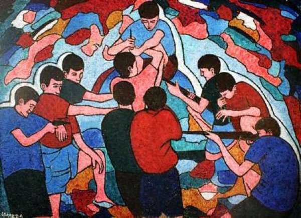 Ragazzi che giocano alla guerra, 1969